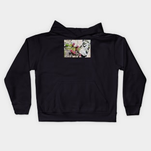 Rock & flowers Swiss Alps Kids Hoodie